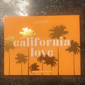 Colourpop California Love Warm Golden Brown Eye Shadow Palette